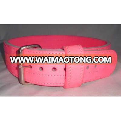 Suede Prong Power Lifitng belt